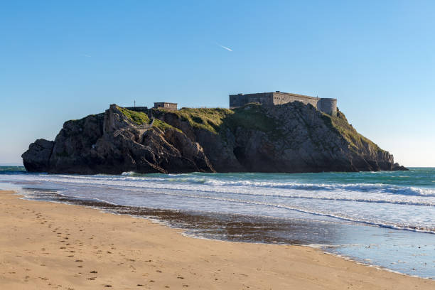 istock Pembrokeshire coast in Tenby, Wales, UK 641618346