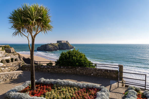 istock Pembrokeshire coast in Tenby, Wales, UK 641618362