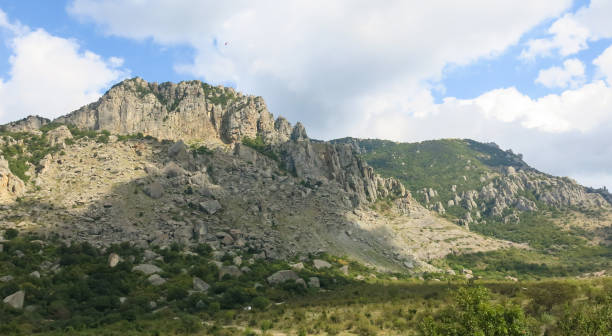 istock mountain landscape  on a sunny summer day 641618814