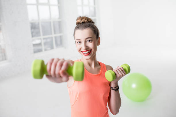 istock Woman doing fitness 641619292