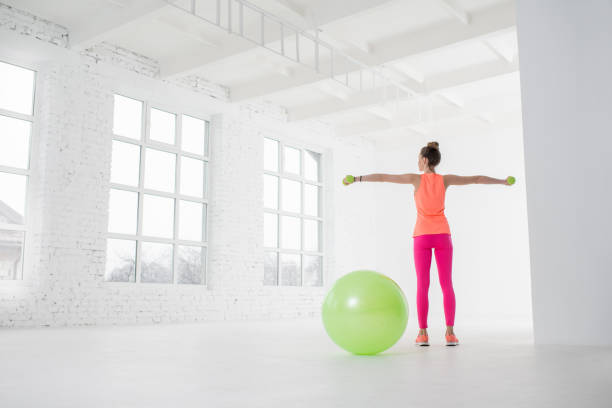 istock Woman doing fitness 641619402