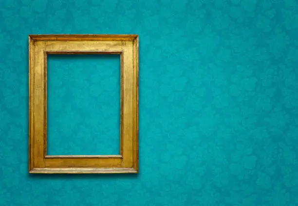 Photo of Ornate Picture Frame (All clipping paths included)