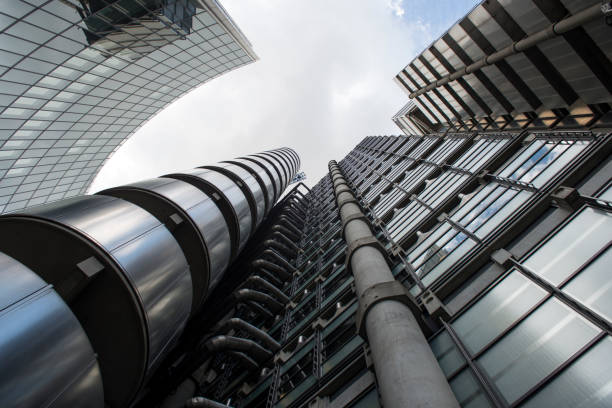 istock Low angle photo of Corporate Buildings 641634840