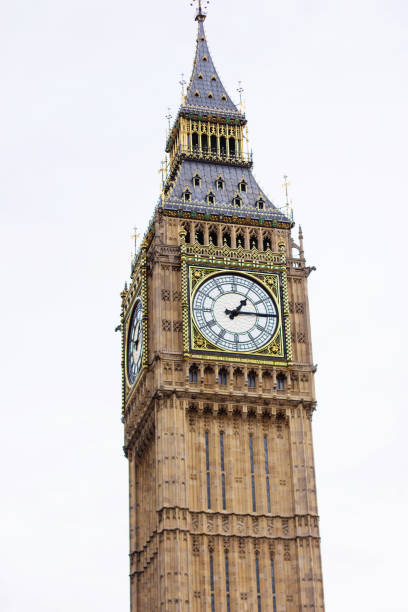 londres - 16 novembre 2016 : big ben, london - big ben london england hdr houses of parliament london photos et images de collection