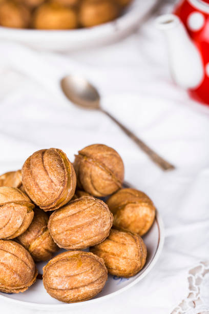 istock Cookies nuts with condensed milk 641654108