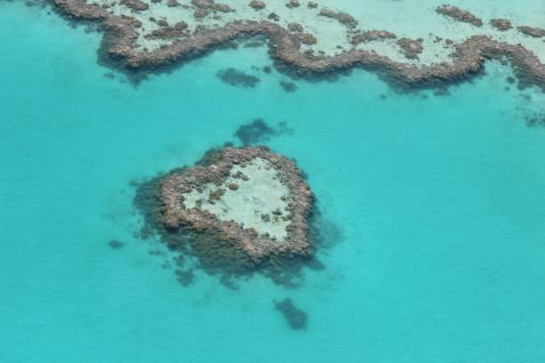 istock Heart Reef, Great Barrier Reef 641657602