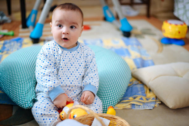 istock Baby playing with toys 641658544