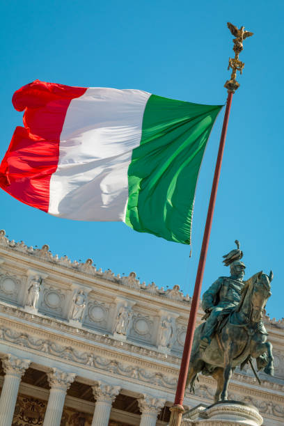 istock italian flag and  Garibaldi 641659198