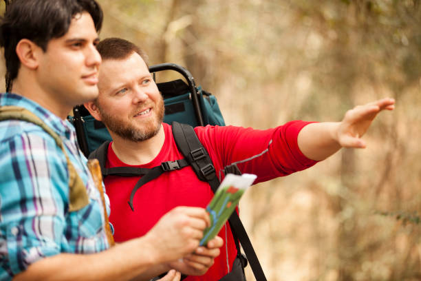 istock Friends enjoy nature on hiking trip. 641664222