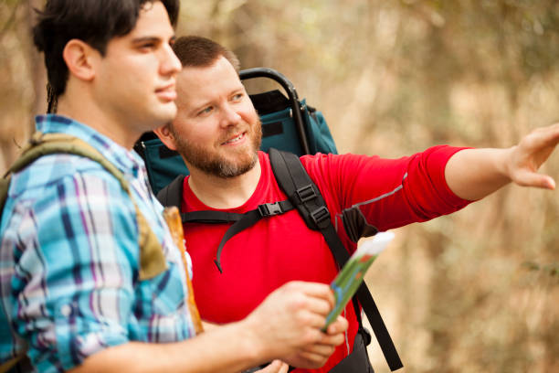 istock Friends enjoy nature on hiking trip. 641666898
