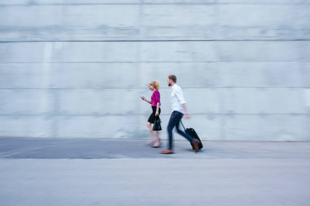 istock Rushing to business meeting 641667942