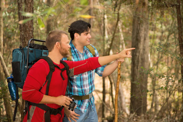 istock Friends enjoy nature on hiking trip. 641670018