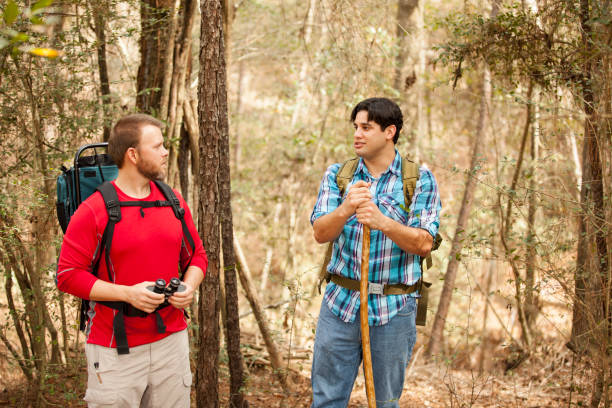 istock Friends enjoy nature on hiking trip. 641670550