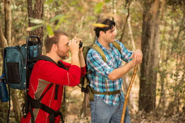 istock Friends enjoy nature on hiking trip. 641674092