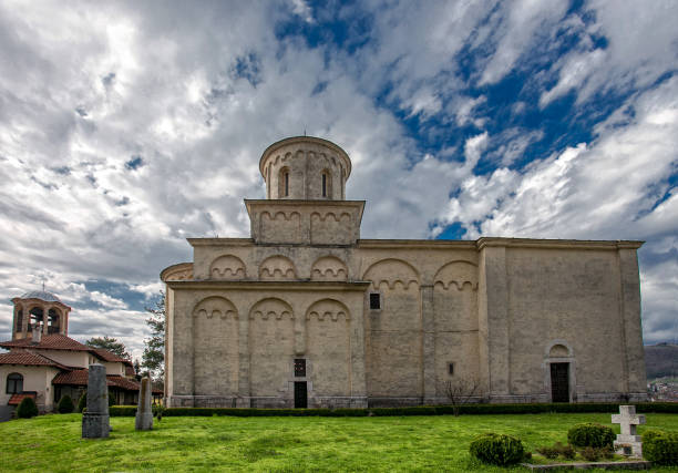 istock Medieval orthodox christian church 641674698
