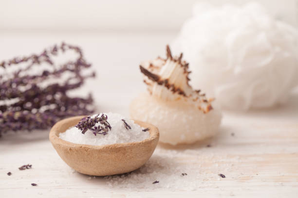 istock sea salt, herbs to recipes, as the foam 641675376