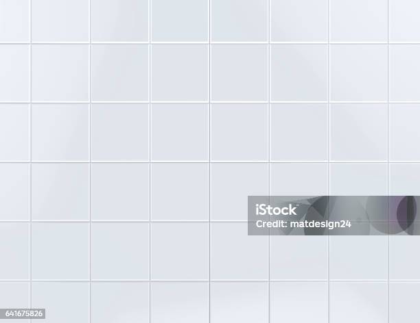 White Room Tiles Stock Photo - Download Image Now - Tile, Tiled Floor, White Color