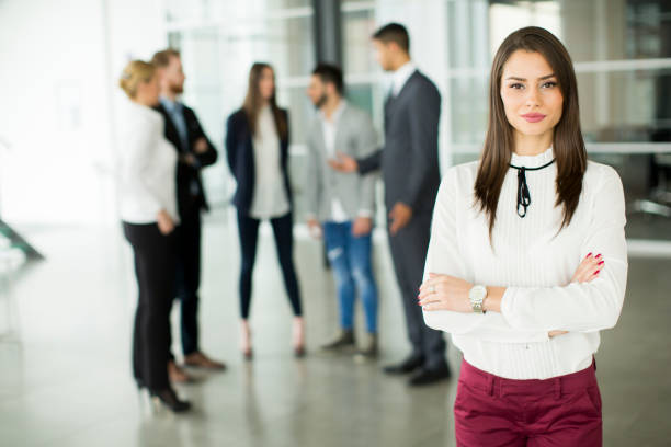 istock Group of young people in the office 641682826