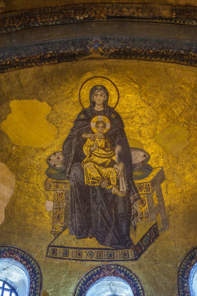 istock Virgin Mary in Hagia Sophia 641684290