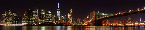 istock New York City skyline panorama with Brooklyn Bridge 641695442