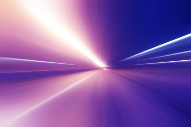 istock Speed motion on the road at night time. 641696374