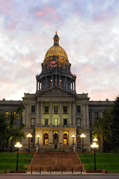 istock Colorado State Capitol at Dawn 641696918