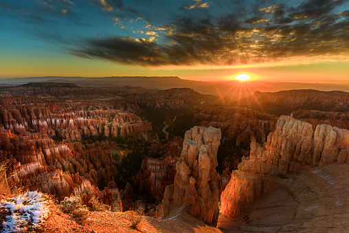 Sunrise at Bryce Canyon National Park Utah