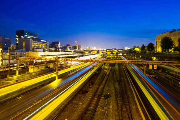 istock railroads in railway station at night 641706880