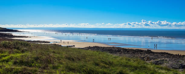 porthcawl beach, walia - glamorgan zdjęcia i obrazy z banku zdjęć