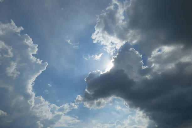 istock White and dark clouds in the sky 641710090