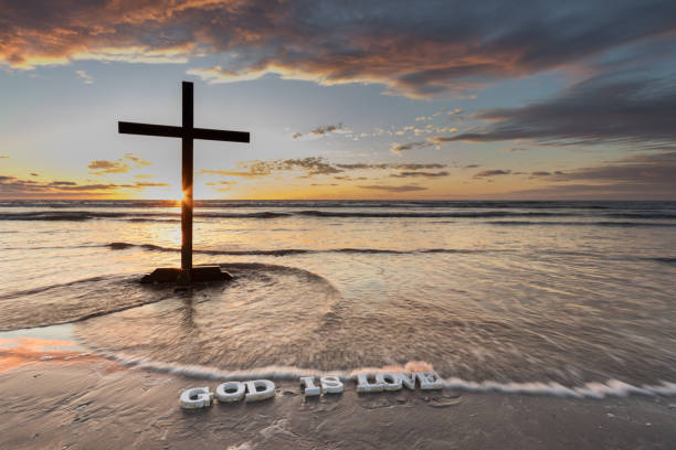 istock Waves Over God is Love 641711560