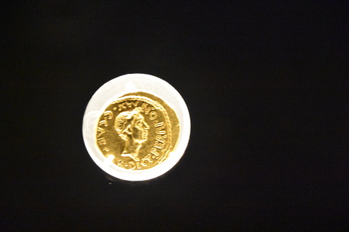 Ancient Roman gold coin