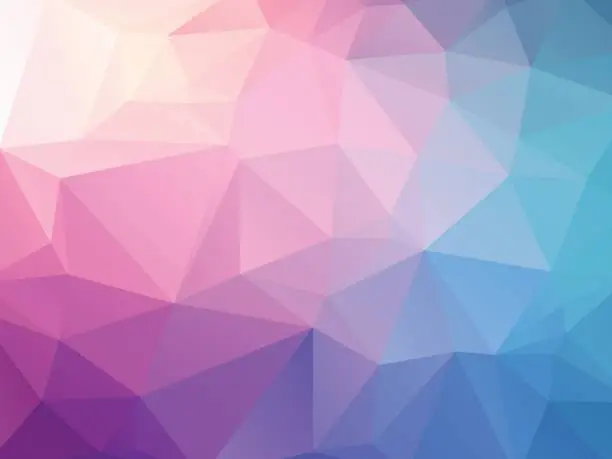 Vector illustration of abstract pink blue background