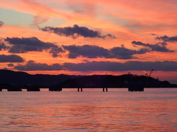 istock Sunset in Tateyama/Chiba,Japan 641721472