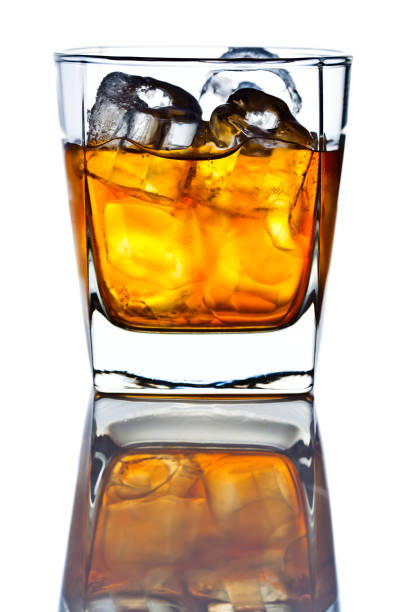 istock whiskey withl ice isolated on white background 641726548