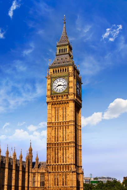 istock Big Ben Clock Tower in London England 641726866
