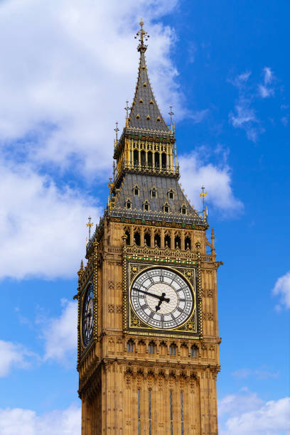 istock Big Ben Clock Tower in London England 641727384