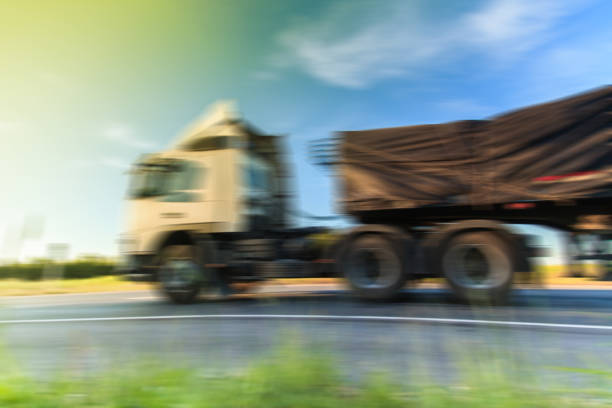 istock Truck on Highway 641732410