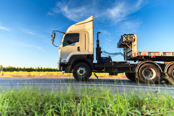 istock Truck on Highway 641732492