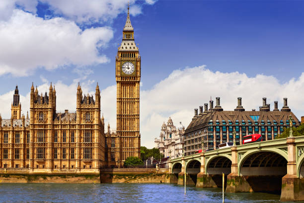 istock Big Ben London Clock tower in UK Thames 641733242