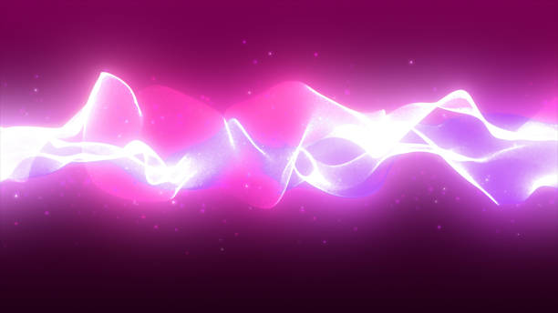 istock sparkling graphic particles and shiny wave line 641733790