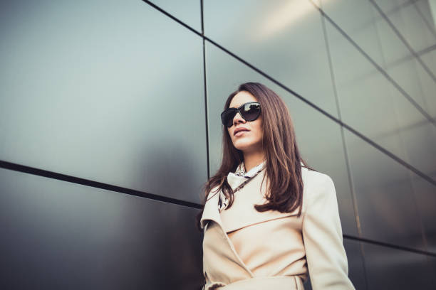 istock Businesswoman posing 641735522