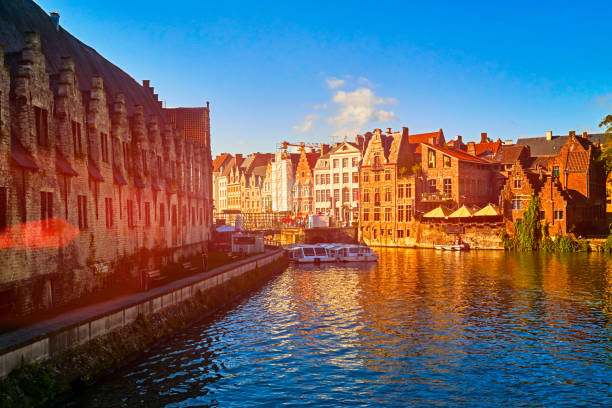 istock Sunrise in Ghent 641742428
