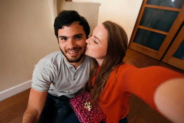 istock Selfie time in new appartment 641743022