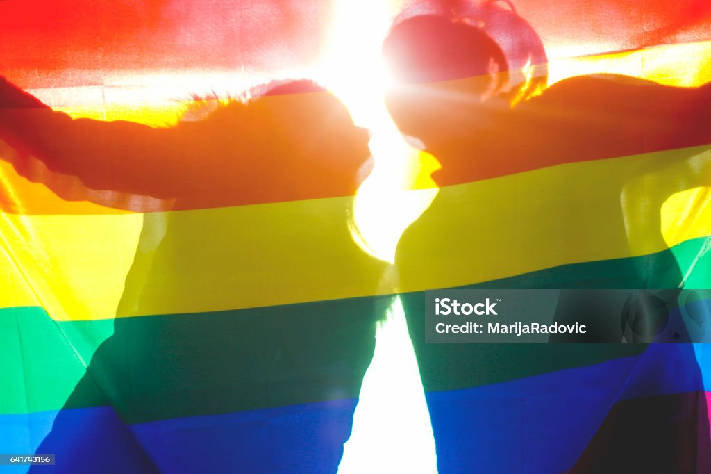 People, homosexuality, same-sex marriage, gay and love concept Gay Person Stock Photo