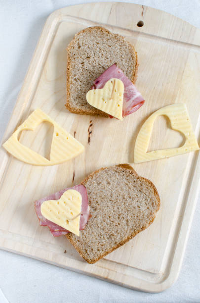 istock Sandwich with cheese and pastrami with homemade bread 641743280