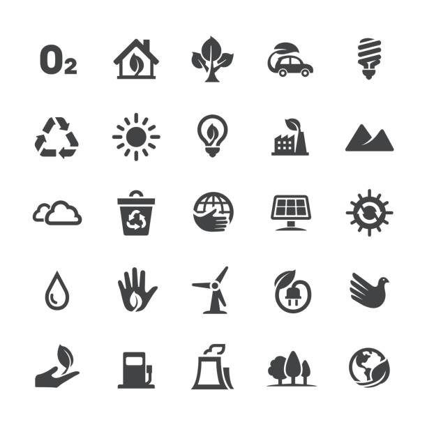 ilustrações de stock, clip art, desenhos animados e ícones de ecology icons - smart series - household equipment light bulb compact fluorescent lightbulb lighting equipment