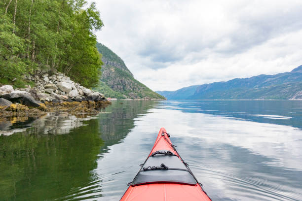 istock Kayaking in a Fjord in Norway during summer 641743882