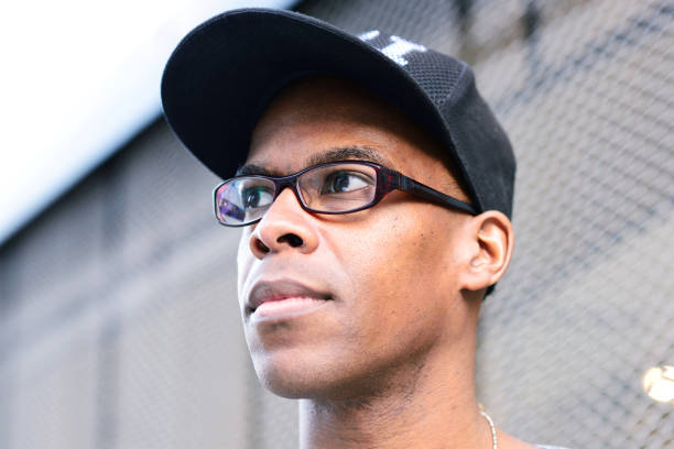 istock Portrait of young black man 641743952