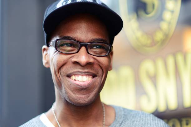 istock Portrait of young black man 641743958